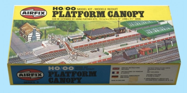 AIRFIX: 03604-5 HO/OO PLATFORM CANOPY (SERIES 3) - ORIGINAL BOX - SEALED