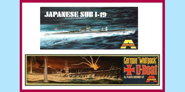 AURORA: 716 / 728 -GERMAN U-BOAT WOLFPACK AND JAPAN SUBMARINE 1-19 - SEALED