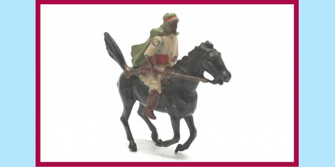 BRITAINS: 164 - MOUNTED BEDOUIN ARABS - WEAPON BEARING - EXCELLENT