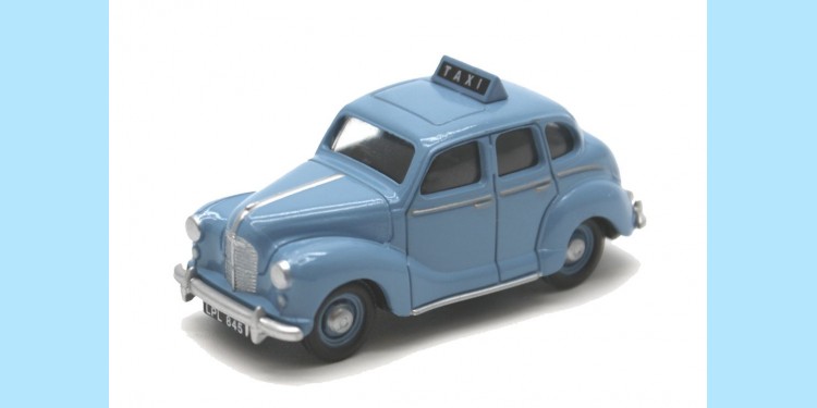 CLASSIX: EM76807 AUSTIN A40 DEVON TAXI - CONWAY BLUE - NEW