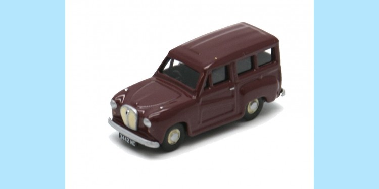 CLASSIX: EM76861 AUSTIN A35 ESTATE - MAROON - NEW