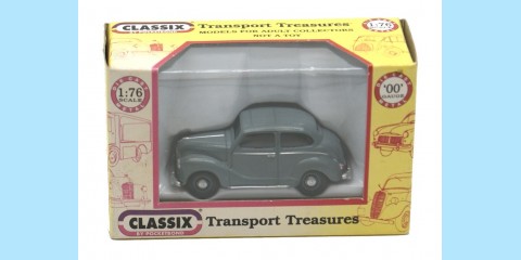 CLASSIX: EM76806 AUSTIN A40 DEVON 2-DOOR SALOON - GREY - NEW