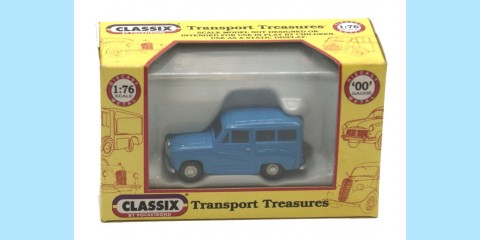 CLASSIX: EM76860 AUSTIN A35 ESTATE -STREAMLINE BLUE - NEW