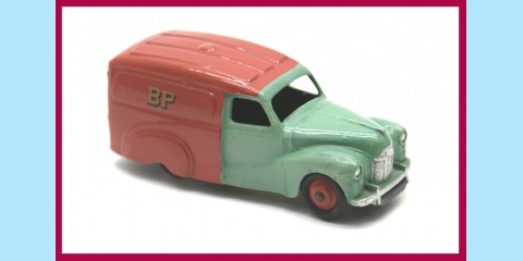 DINKY: 470 - AUSTIN DEVON VAN - 'SHELL' / 'BP' - EXCELLENT