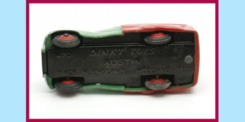 DINKY: 470 - AUSTIN DEVON VAN - 'SHELL' / 'BP' - EXCELLENT