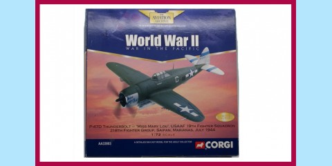 CORGI AVIATION: AA33803 - P-47D THUNDERBOLT USAAF - NEW