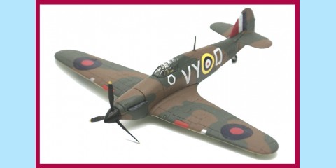 CORGI AVIATION: AA49101 - HAWKER HURRICANE MKI - 85 SQUADRON RAF - NEW