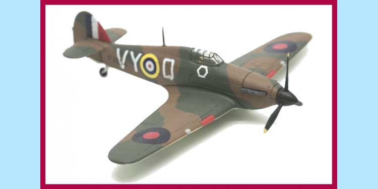 CORGI AVIATION: AA49101 - HAWKER HURRICANE MKI - 85 SQUADRON RAF - NEW