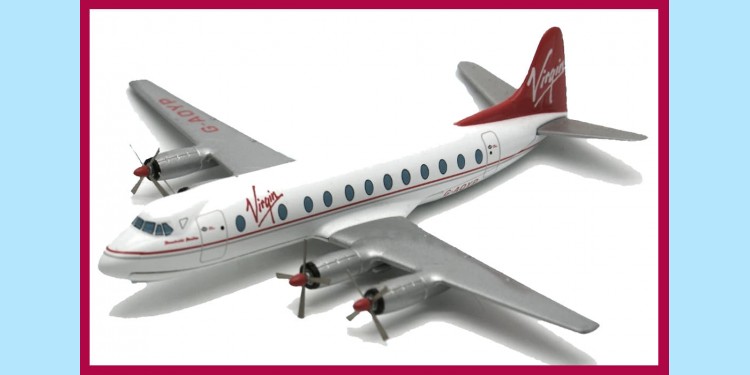 CORGI AVIATION: AA47606 VICKERS VISCOUNT 806 - VIRGIN ATLANTIC CORGI AVIATION: AA47606 VICKERS VISCOUNT 806 - VIRGIN ATLANTIC