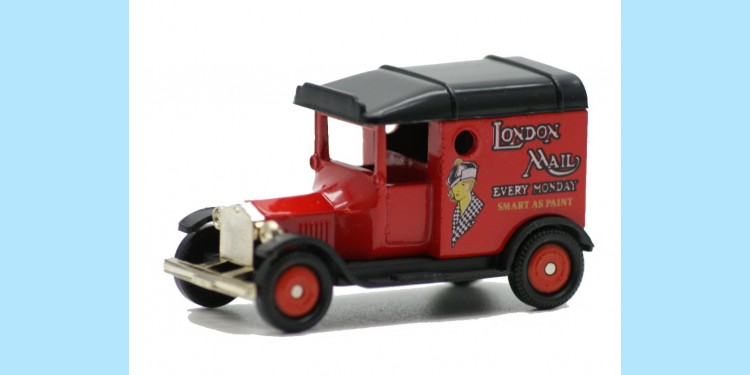CORGI CAMEO: D750LM - FORD MODEL T VAN - LONDON MAIL  - MINT -  BOXED