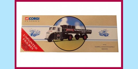 CORGI CLASSICS: 97318 - SCAMMELL SCARAB - 'WEBSTERS' - NEW