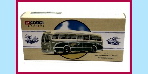 CORGI CLASSICS: 967178 - BURLINGHAM SEAGULL COACH 'COLISEUM COACHES' - NEW