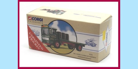 CORGI CLASSICS: 97370 - AEC 4 WHEEL FLATBED TRUCK - 'FEDERATION BREWERY' - NEW