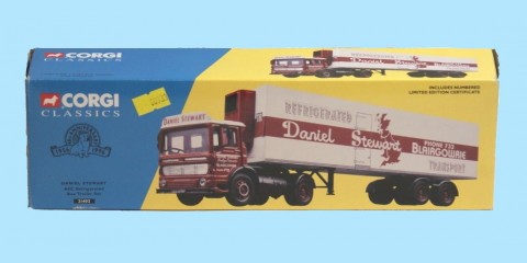 CORGI CLASSICS: 21402 AEC REFRIDGERATED BOX TRAILER SET - NEW