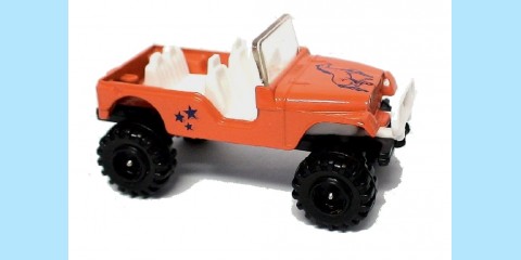 CORGI JUNIORS: J48A/C 4X4 JEEP - ORIGINAL BOX - MINT