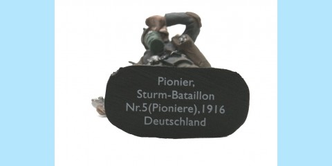 DEAGOSTINI: 01293 GERMAN PIONEER - NO.5 STORM BATALLION 1916 DEAGOSTINI: 01293 GERMAN PIONEER - NO.5 STORM BATALLION 1916