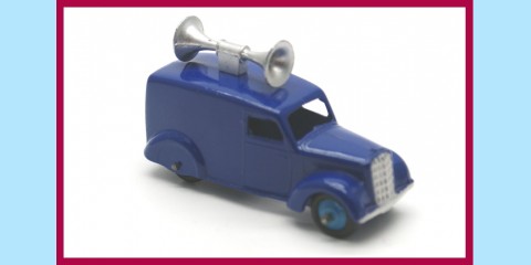 DINKY: 492 - LOUD SPEAKER VAN - BOXED - MINT - BOXED