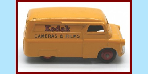 DINKY: 480 - BEDFORD 10 CWT. VAN 'KODAK' - ORIGINAL BOX - NEAR MINT