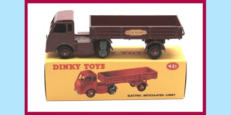 DINKY: 421 - HINDLE-SMART HELECS 'BRITISH RAIL' - BOXED - NEAR MINT