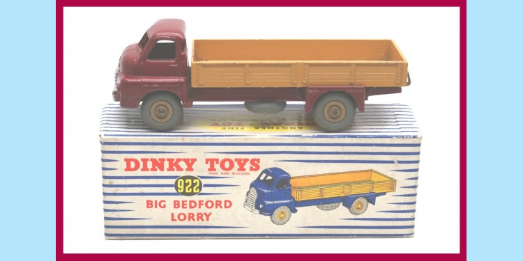 DINKY: 922 - BIG BEDFORD LORRY - EXCELLENT - ORIGINAL BOX DINKY: 922 - BIG BEDFORD LORRY - EXCELLENT - ORIGINAL BOX