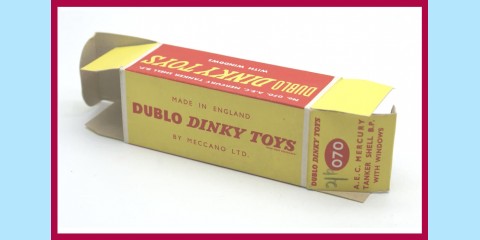 DINKY DUBLO: 070 - AEC MERCURY SHELL/BP TANKER - ORIGINAL BOX - VERY GOOD DINKY DUBLO: 070 - AEC MERCURY SHELL/BP TANKER - ORIGINAL BOX - VERY GOOD