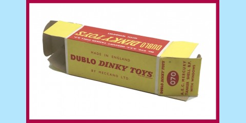 DINKY DUBLO: 070 - AEC MECURY SHELL BP TANKER - ORIGINAL BOX - NEAR MINT DINKY DUBLO: 070 - AEC MECURY SHELL BP TANKER - ORIGINAL BOX - NEAR MINT