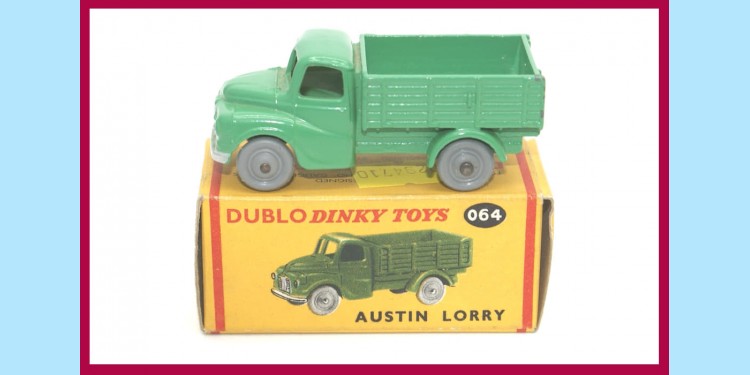 DINKY DUBLO: 064 AUSTIN LORRY - ORIGINAL BOX - NEAR MINT DINKY DUBLO: 064 AUSTIN LORRY - ORIGINAL BOX - NEAR MINT