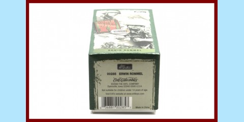 ERTL/BRITAINS: 00285 - WWII LEADERS - ERWIN ROMMEL - NEW ERTL/BRITAINS: 00285 - WWII LEADERS - ERWIN ROMMEL - NEW