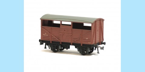HORNBY DUBLO: SD6 4625 B893344 BR CATTLE WAGON - ORIGINAL BOX - EXCELLENT