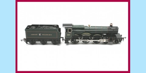 HORNBY RAILWAYS: R759 - GW 4-6-0 HALL CLASS - 'ALBERT HALL' - GLOSS - EXCELLENT 