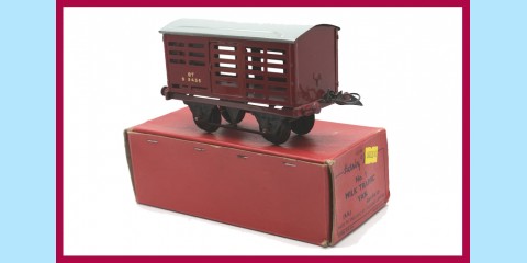 HORNBY TRAINS: 42195 NO. 1 - MILK TRAFFIC VAN - NEAR MINT - ORIGINAL BOX