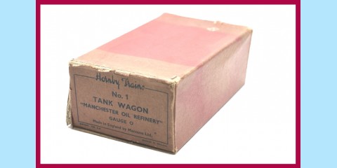 HORNBY TRAINS: 42213 NO.1 TANK WAGON - MANCHESTER OIL -V GOOD - ORIGINAL BOX