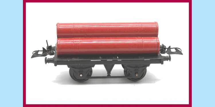 HORNBY TRAINS: 42155 - GAS CYLINDER WAGON - NEAR MINT - BOXED