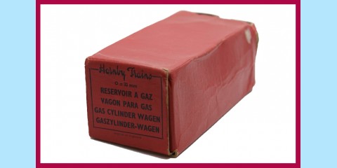 HORNBY TRAINS: 42155 - GAS CYLINDER WAGON - NEAR MINT - BOXED