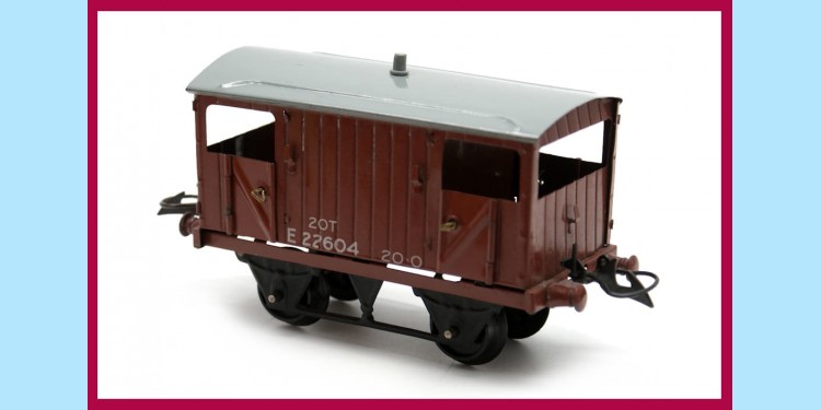 HORNBY TRAINS: 42171 -NO. 50 GOODS BRAKE VAN - EXCELLENT - ORIGINAL BOX