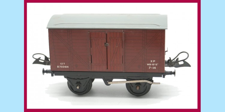HORNBY TRAINS:42161 - NO. 50 - GOODS VAN - NEAR MINT- ORIGINAL BOX