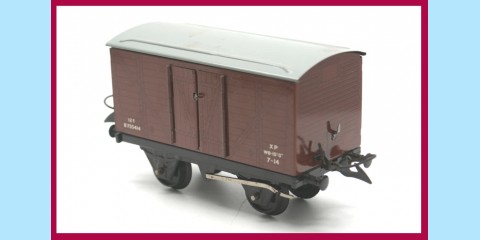 HORNBY TRAINS:42161 - NO. 50 - GOODS VAN - NEAR MINT- ORIGINAL BOX