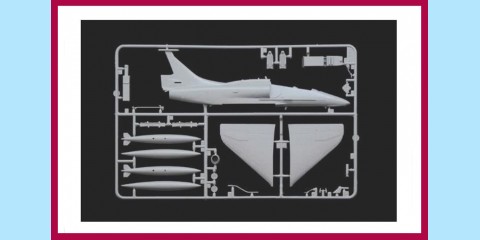ITALERI: 165 0A-4M OUTLAWS ATTACK AIRCRAFT 1:72 - NEW - SEALED