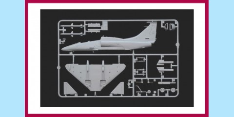 ITALERI: 165 0A-4M OUTLAWS ATTACK AIRCRAFT 1:72 - NEW - SEALED