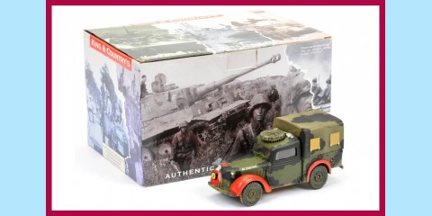 KING AND COUNTRY: FOB069 - WWII - AUSTIN TILLY - BOMB DISPOSAL - NEW