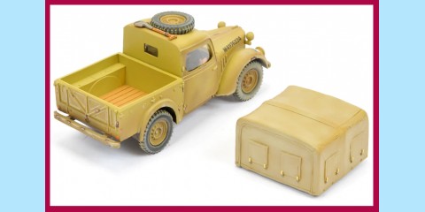 KING AND COUNTRY: EA056 - WWII - AUSTIN TILLY - 8TH ARMY - NEW