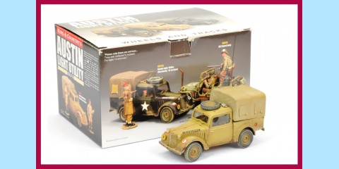 KING AND COUNTRY: EA056 - WWII - AUSTIN TILLY - 8TH ARMY - NEW