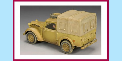 KING AND COUNTRY: EA056 - WWII - AUSTIN TILLY - 8TH ARMY - NEW