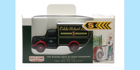 LLEDO COLLECTIBLES: DG059 029 - BEDFORD 30 CWT BOX VAN - STOBART - RARE - MINT - BOXED