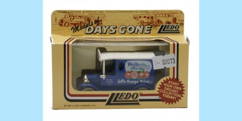 LLEDO: LP006 123 - 1928 FORD MODEL 'T' VAN - WELLS JAFFA - MINT - BOXED