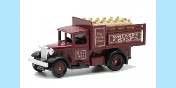 LLEDO: LP020 022 - 1930 FORD STAKE TRUCK - WALKERS CRISPS - MINT - BOXED
