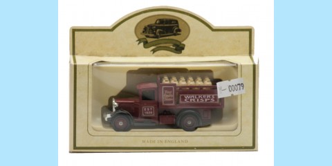 LLEDO: LP020 022 - 1930 FORD STAKE TRUCK - WALKERS CRISPS - MINT - BOXED