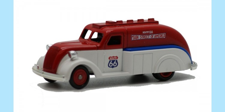 LLEDO: SL078 000 - 1939 DODGE STREAMLINER - ROUTE 66 - MINT - RARE - BOXED