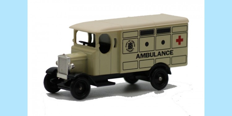 LLEDO: LP043 060 - 1931 MORRIS AMBULANCE - PORT OF LONDON - MINT -  BOXED