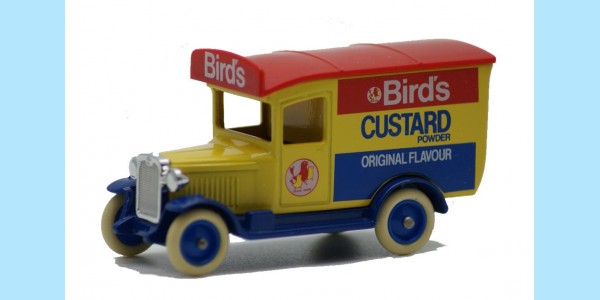 LLEDO: DG021 009A - 1928 CHEVROLET VAN - BIRDS CUSTARD - MINT -  BOXED